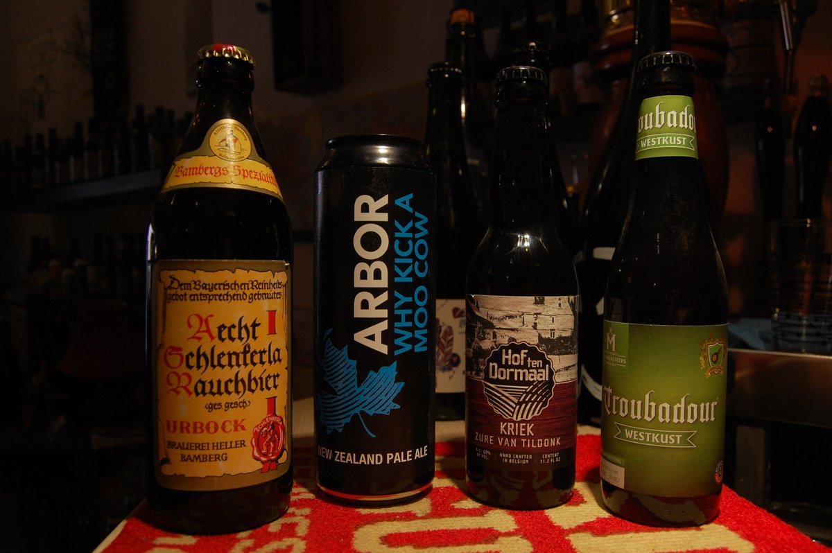 Diumenge i l'església oberta, repartiment a domicili ON!

Avui Pack Afinamiento perquè ningú es quedi sense bona birra!
Reserves abans de les 18 hs., 20 € el pack.
675512390

Schlenkerla. Urbock
Arbor. NZ Pale Ale
Hof Ten Dormaal. Kriek
Musketeers. Black IPA

#culturadelacervesa
