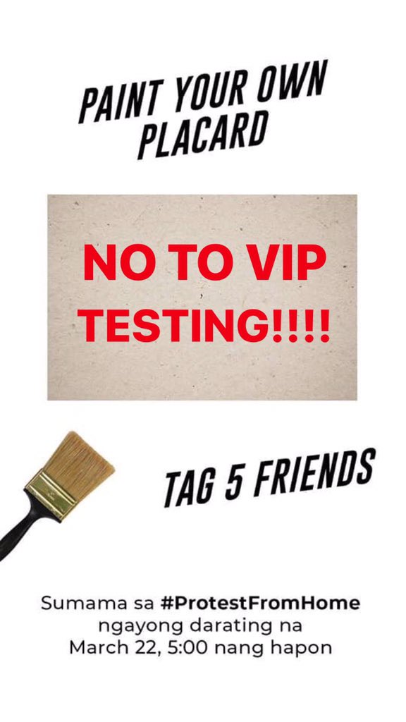 cheesecakeula's tweet image. #FreeMassTestingNOWPH  
#FreeMassTestingNOWPH 
#FreeMassTestingNOWPH

#ProtestFromHome 

@krisselogram @lloydidong @isabellejoey @hypotinenus @francineanyaa