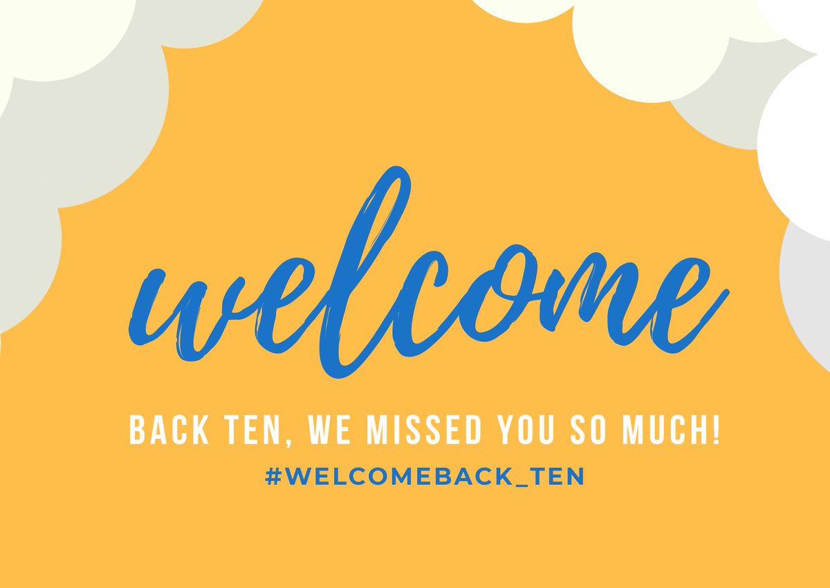 nongtenglobal's tweet photo. 10velys, to welcome Ten back lets trend #WelcomeBackTen
Dont forget to fill him in on all the 'interesting things' he missed! https://t.co/50nPLFpwrh