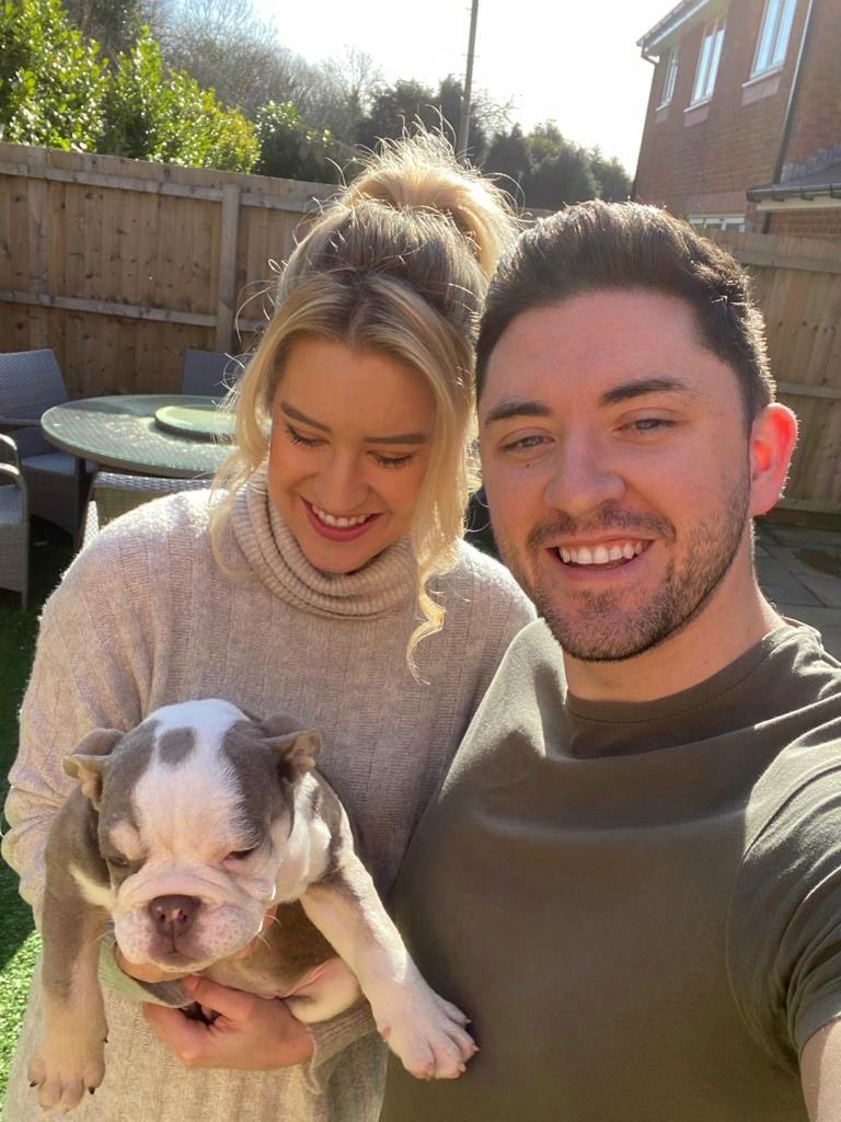 MeghannReynold's tweet photo. And just in time for Motherβs Day, I became a dog mamma to the beautiful Lilly Protheroe! #Puppy #Bulldog #FirstPup https://t.co/yiT0jJMbEz