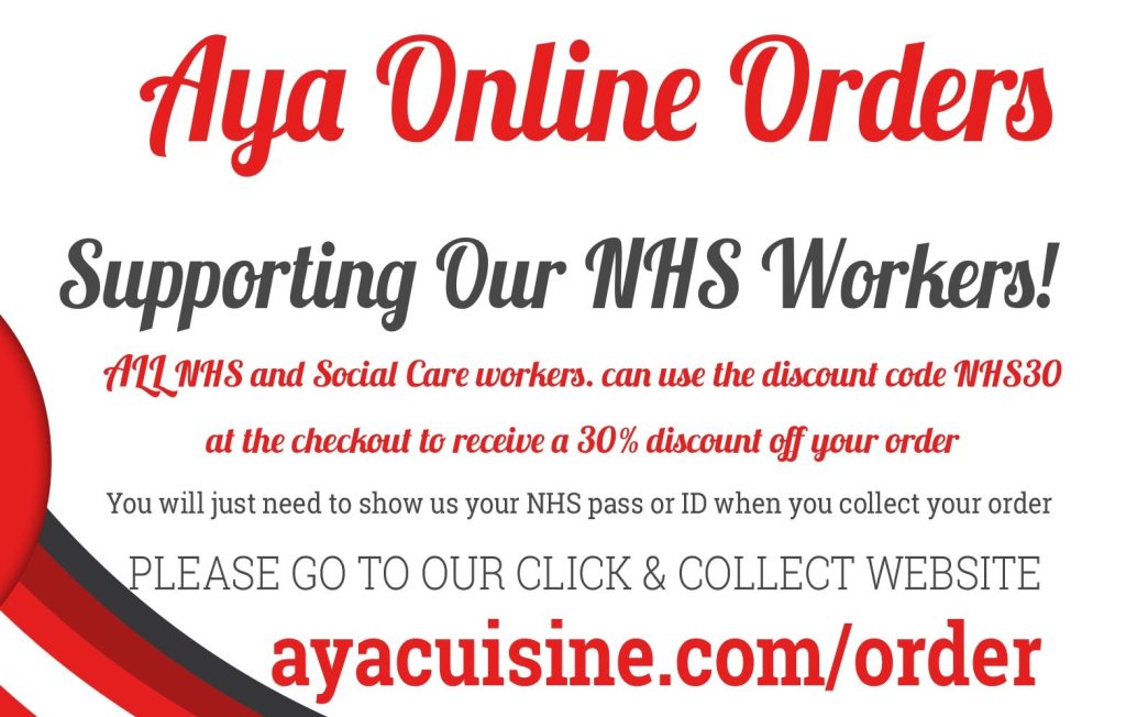 Supporting Our NHS Workers ayacuisine.com/aya-cuisine-su…