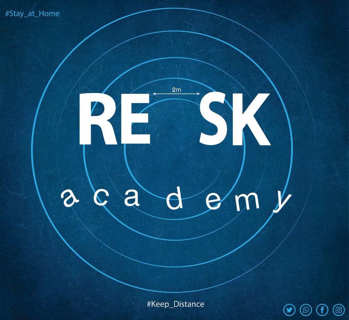 AcademyResk's tweet photo. KEEP THE SAFE DISTANCE ⚠️ 

#Stay_at_home 
#keep_distance ⚠️ 
#RESK_Academy ♥️ https://t.co/YQa9VawtRA