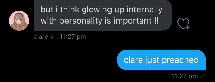 clare giving us life lessons during this time of crisis