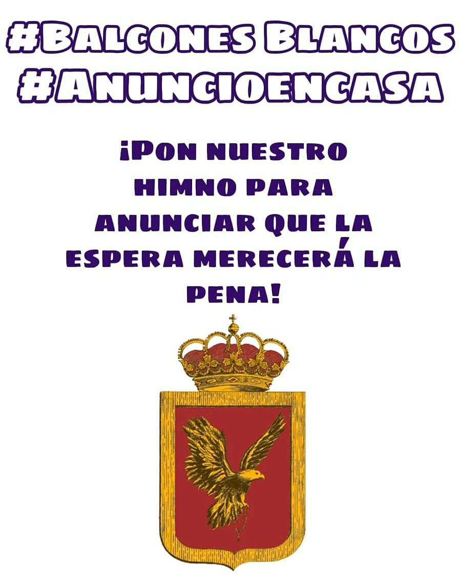 PasoBlanco_3's tweet photo. Recuerda, a las 18:30h pon el tres en tu balcón y vive con nosotros el Anuncio Blanco. Comparte una foto o un vídeo en tus redes sociales y menciónanos.
Pero eso sí, #QuédateEnCasa, cada uno tiene que vivir el anuncio desde su balcón, por favor seamos responsables.
#SomosBlancos https://t.co/iGl7KeAGaY