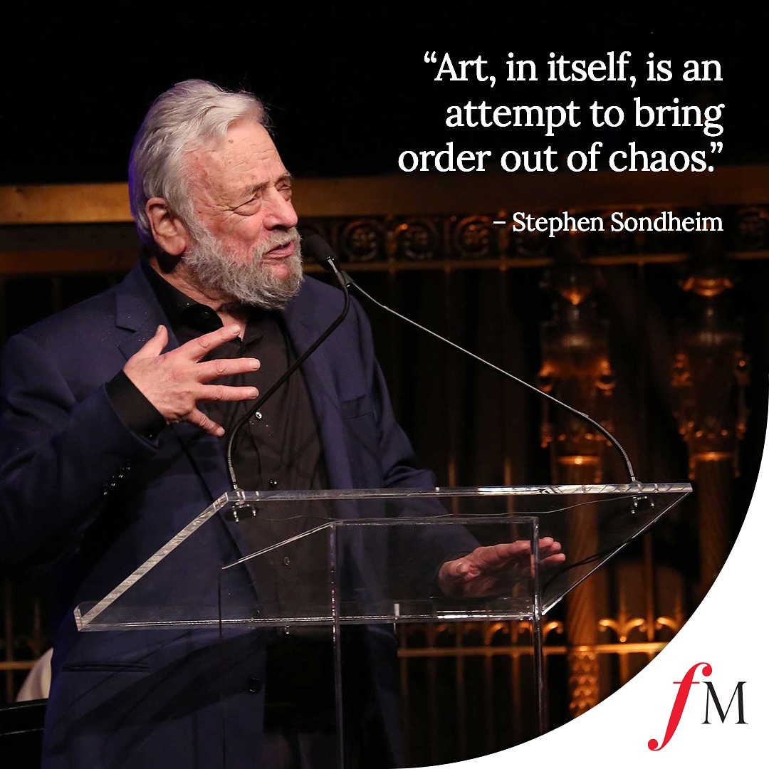 Happy 90th birthday to the great Stephen Sondheim. 
