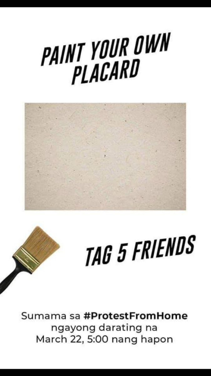 robcham's tweet image. #ProtestFromHome
#Oustduterte
#SolusyongMedikalHindiMilitar 
#JunkTerrorBill 
#MassTestingPH 

tagging @ everyone who wants to join in to just join in if they want

tagging @kolokomiks @HHFlashbacks @jamiecabatit @vaughnpinpin @capo_illy