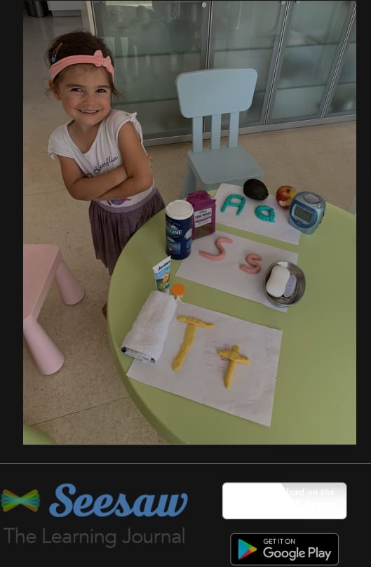 RafflesStarters's tweet photo. Home learning is off to a flying start in FS1 at Raffles Starters! We made playdough then used it to practice numbers and phonics. Practical learning through fun activities shared with Seesaw #InThisTogetherDubai  #learningatraffles  #homelearning #khda https://t.co/sOgyeI2tu0