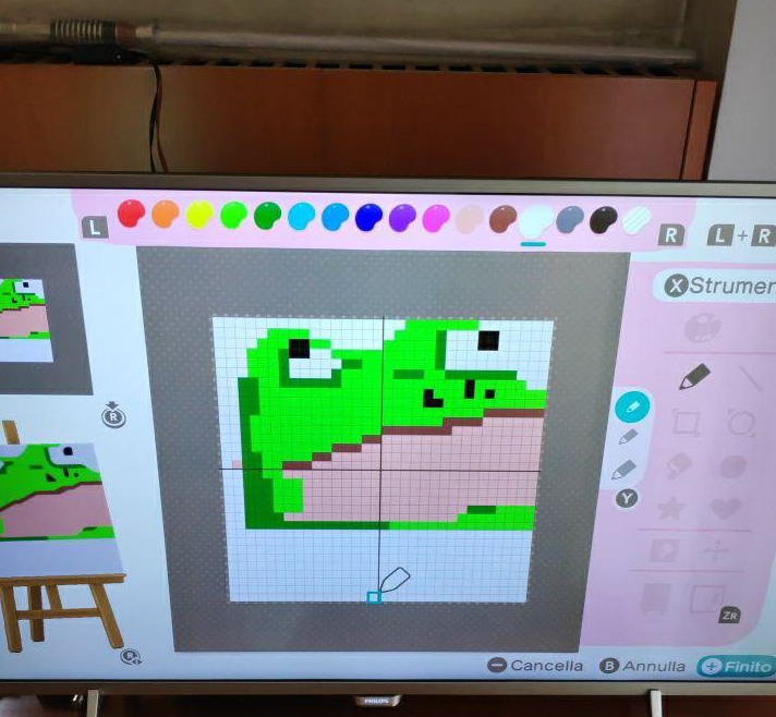 FuriaDivina87's tweet photo. Ci sto provando, andare a memoria non è easy XD e non è granchè lo so. Magari qualcuno lo saprà fare meglio
#AnimalCrossingNewHorizons #Frogout https://t.co/nuavlW1u1t
