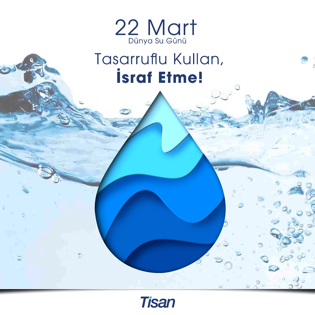 tisanplastics's tweet photo. 22 Mart Dünya Su Günü Tasarruflu kullan, israf etme!
#Tisan #engineeringplastics #muhendislikplastikleri #plasticsengineer #plastikmühendisi #insidethelife #hayatıniçinde #Worldwaterday #dünyasugünü #tasarruf #save #israfetme #dontwaste #savetheworld https://t.co/pHdSzCWoZD