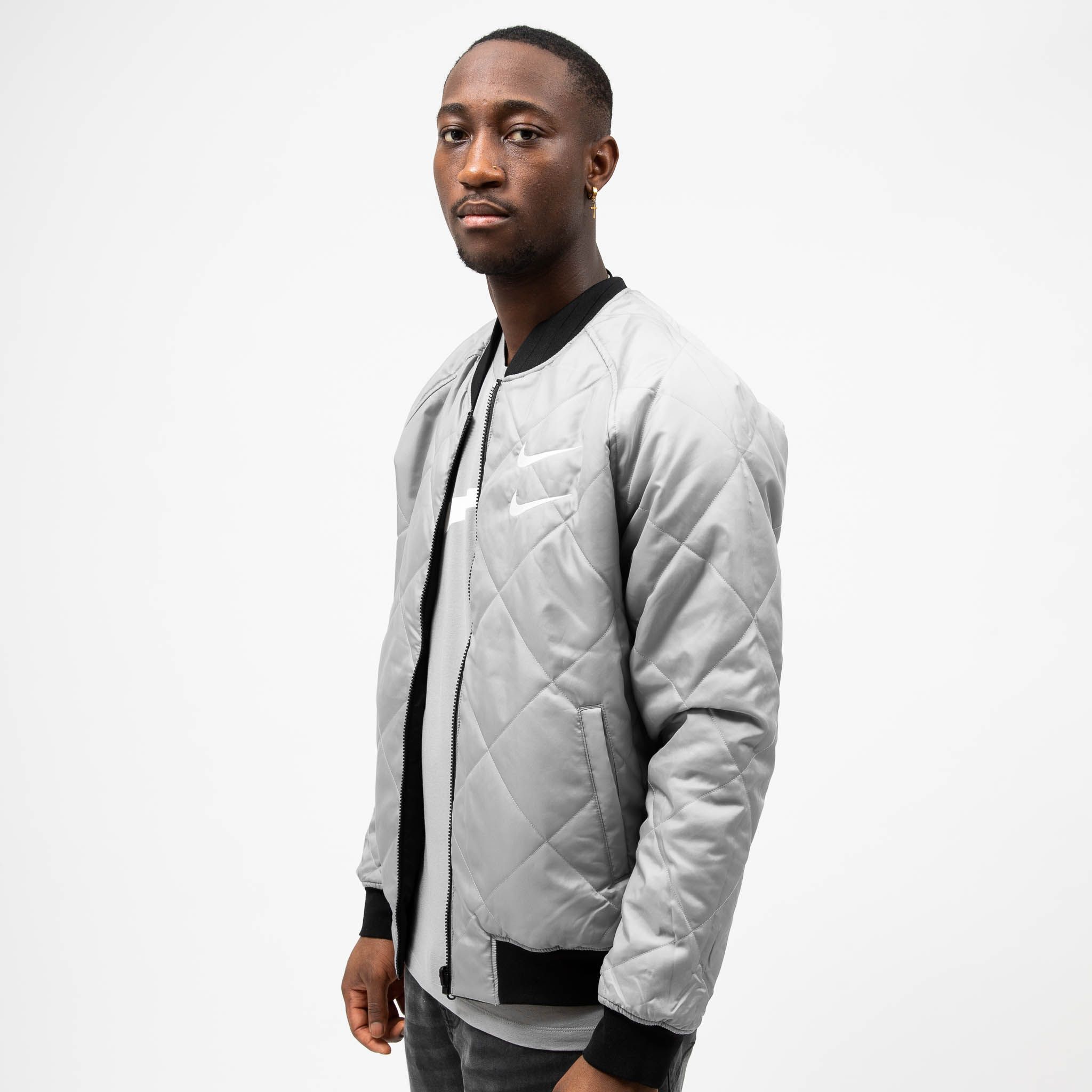 Nike bomber jacket reversible discount