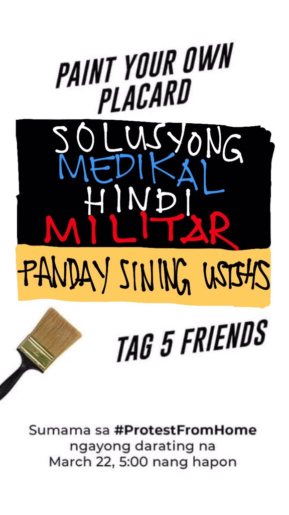 singniegangmix's tweet image. #SolusyongMedikalHindiMilitar 
#NoToVIPTesting
#FreeMassTesting
#ProtestFromHome 

LET YOUR DEMANDS BE HEARD