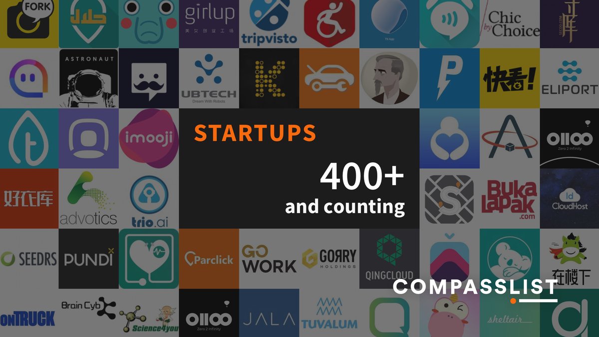 CompassList's tweet photo. Our #StartupDatabase covers the latest and greatest in the #tech scene, including Edtech, Fintech, #IoT and more. See for yourself: https://t.co/1ywSMmmE6Z https://t.co/MG64Lm237J