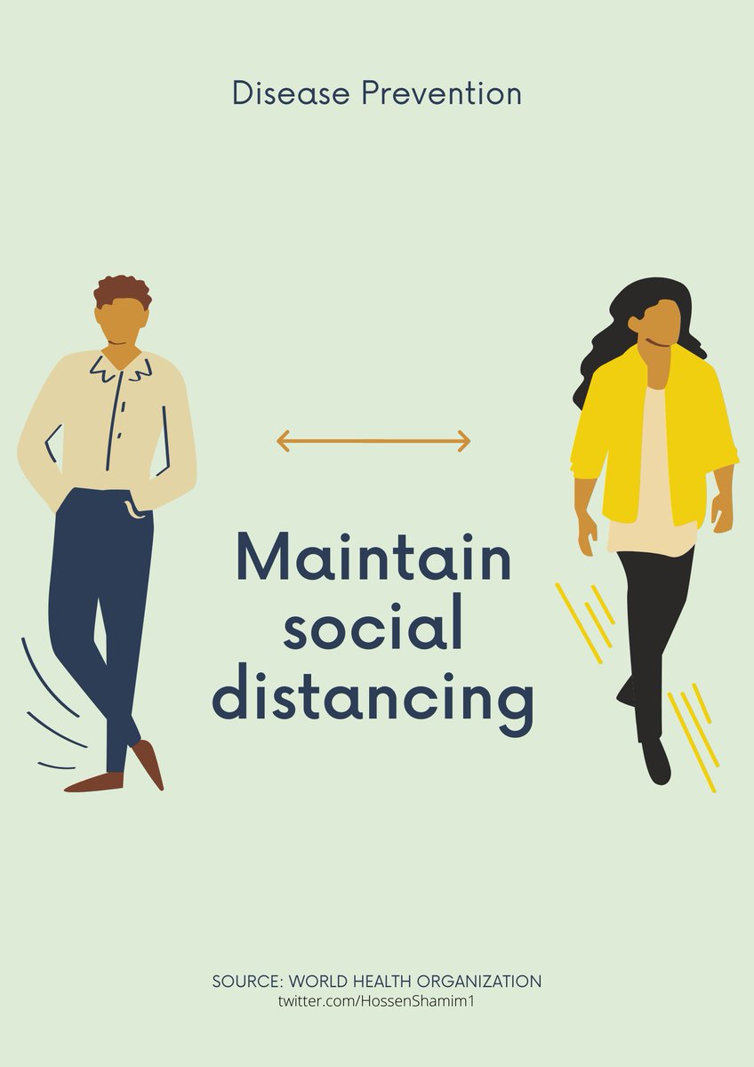 Maintain Social Distancing to safe from #CoronavirusPandemic #COVID19outbreak #COVID19UG