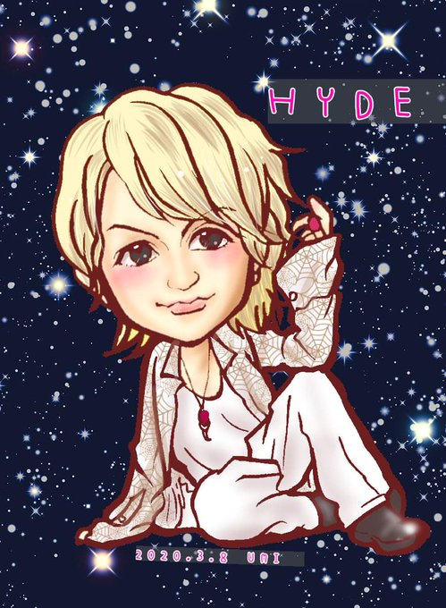 Hyde様似顔絵のtwitterイラスト検索結果