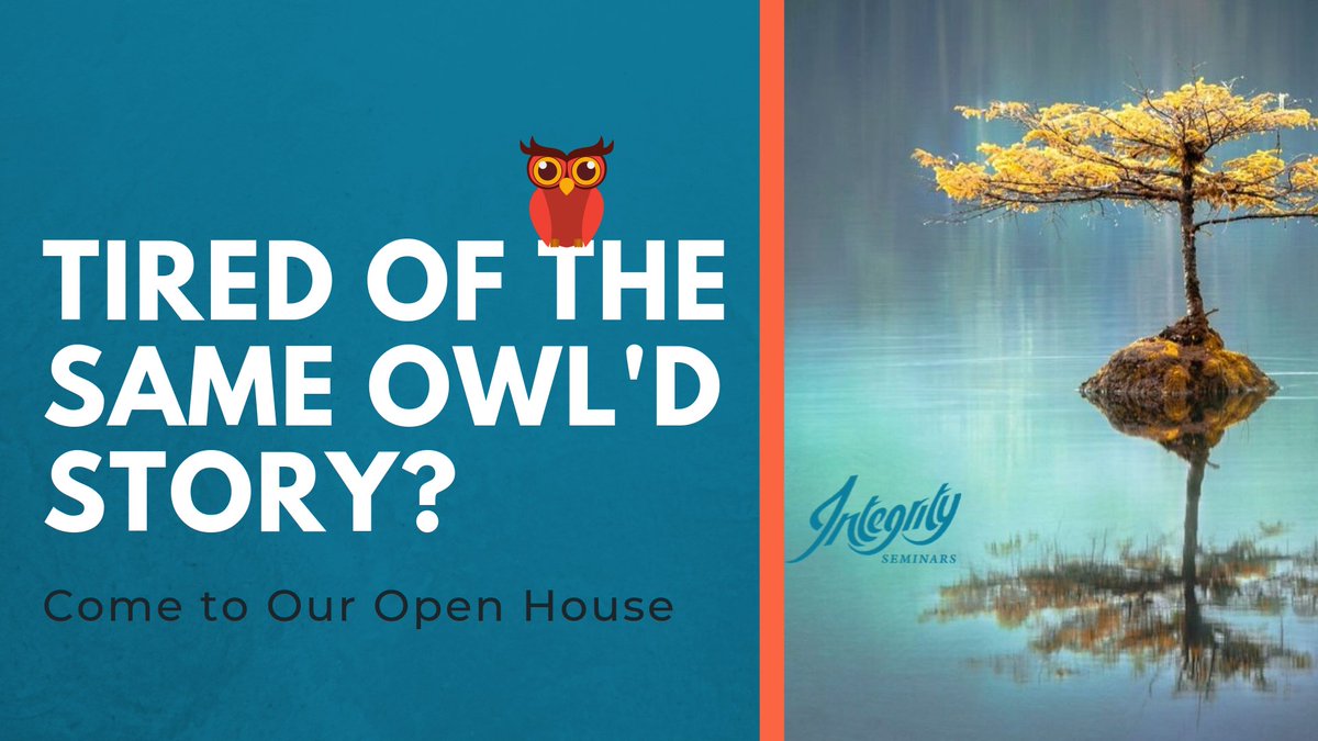 Hey everyone, I hope you're all safe &amp; healthy.
.
Integrity Seminars is hosting a virtual Open House Wed Mar 25 @ 5:30 pm PST through Zoom. Anyone around the world can attend! 
Click this link to join us: um408-3021d0.pages.infusionsoft.net
Keep smilin' ... 😁