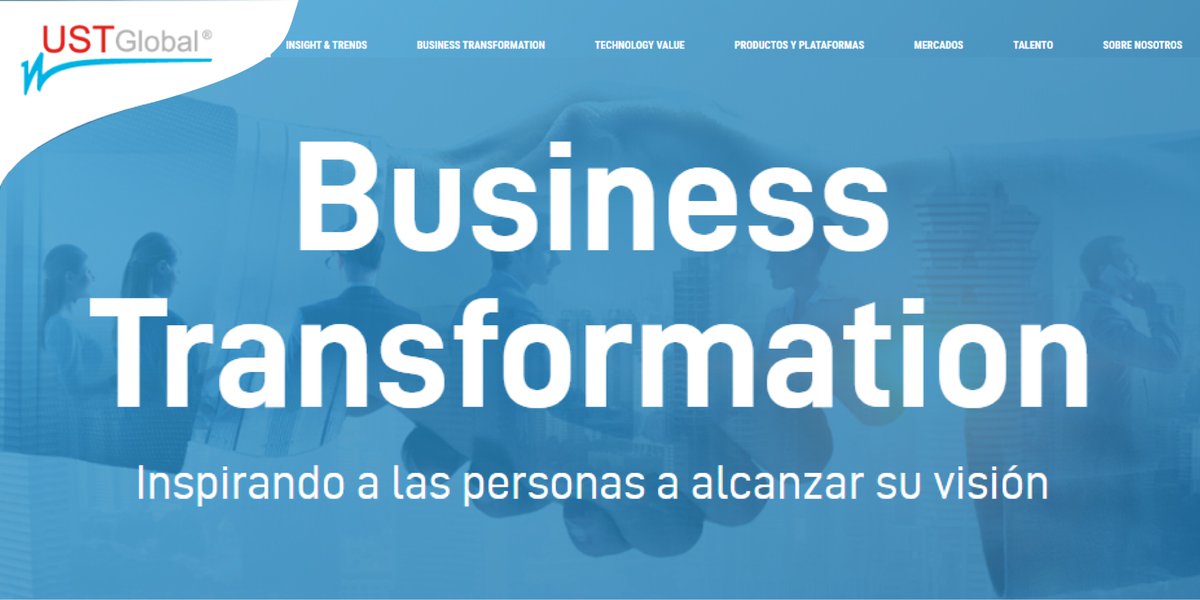 Desde #USTGlobal te damos la bienvenida desde nuestra nueva web! La hemos renovado y volcado en ella todo nuestro conocimiento, experiencia, visión de futuro e ilusión ¡Orgullosos de quienes somos! bit.ly/3b7Uapb #TransformaciónDigital #innovación #digital