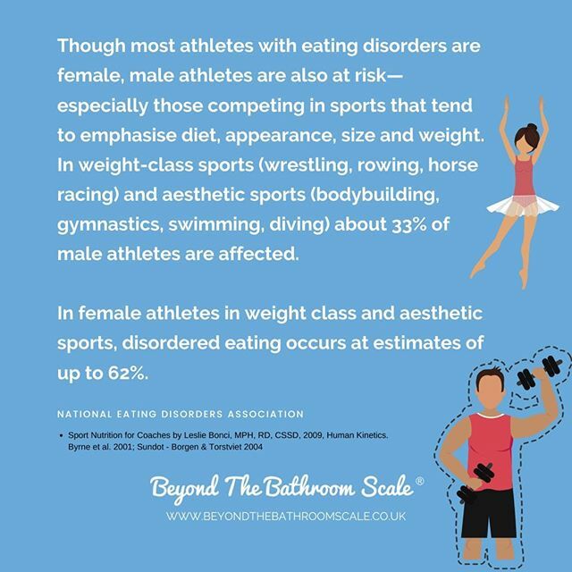 Both male and female athletes are at risk of eating disorders, disordered eating and negative body image. You can be physically fit and appear healthy, and still struggle!⁣
⁣
If you struggle with body image and want to make peace with food, sign up t… ift.tt/2UtNyuM