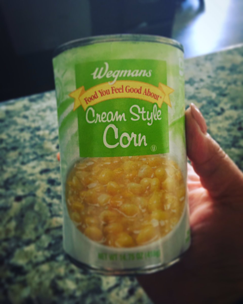 DavineDC's tweet photo. Food tip: Found a random can of cream style corn in the pantry? Add some water ( little at a time as you stir until you reach desired texture), chicken bouillon, potato cubes and any already cooked protein and you got a corn chowder #makingmorewithless https://t.co/f7PlRIlHp6