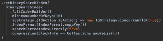 SimerPlaha's tweet photo. Binary-search is essential for read performance but it can be disabled for cold storage. Caching, normalising bytes, partial indexing, concurrency &amp; compression can all be configured accounting for available machine RAM and Disk space https://t.co/3UU10MFGGd #java #scala #storage https://t.co/EY36fWuq8S
