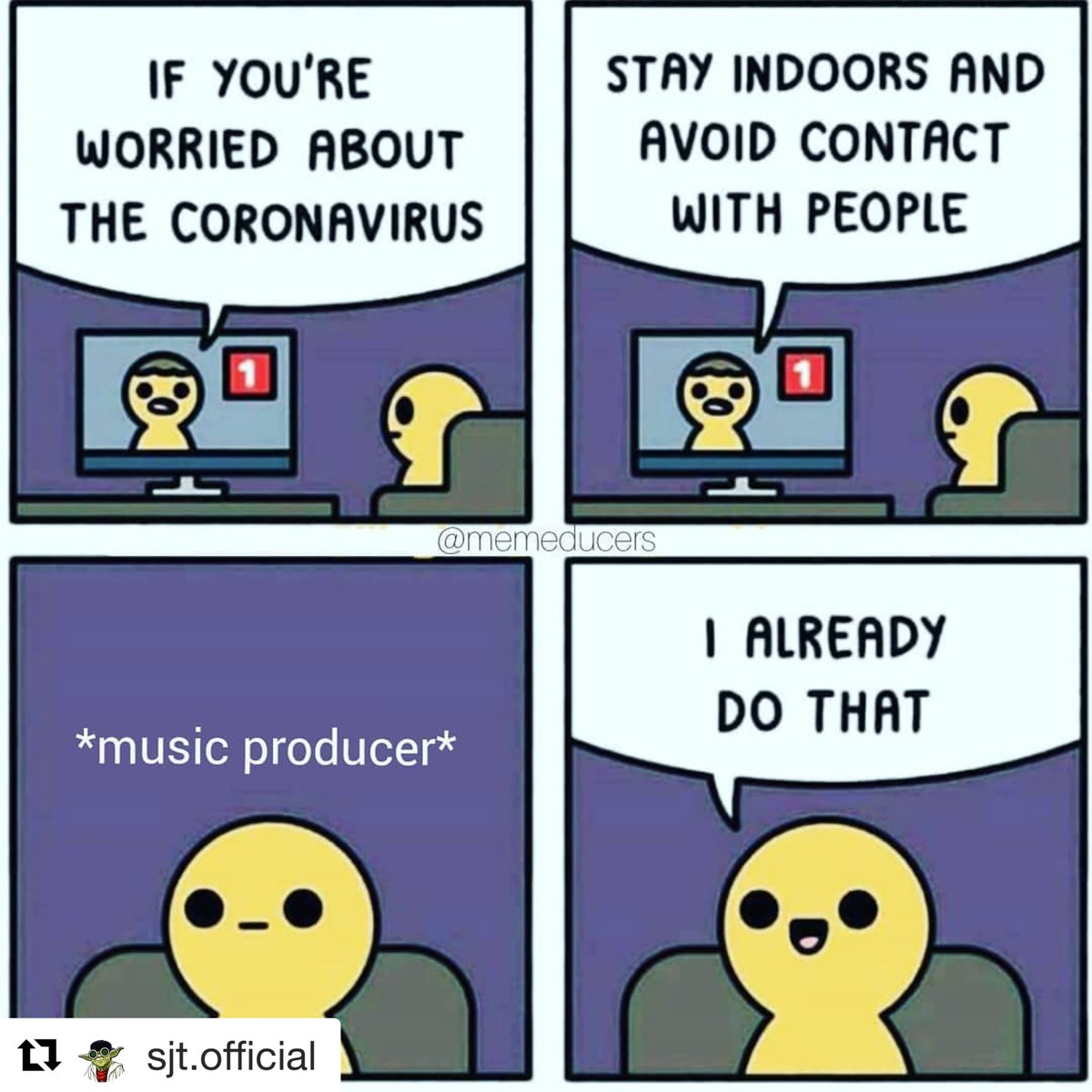 chrisdoza_'s tweet photo. for real tho ๐
#Repost @sjt.official
Credits: @memeducers
Follow me for more!โค
#producermemes #producersknow #musicmemes #musicproducermemes #producers #musicproducers #musicproducerlife #music #mixingandmastering #producerproblems #producergrind #beatproducer #beatmaker https://t.co/FUVnr6Jh84