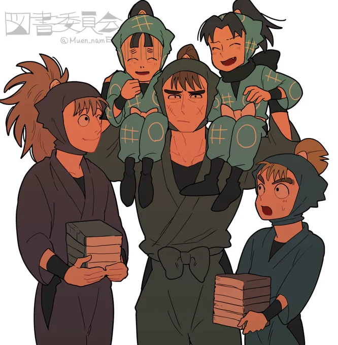 図書委員会 #nin_draw 