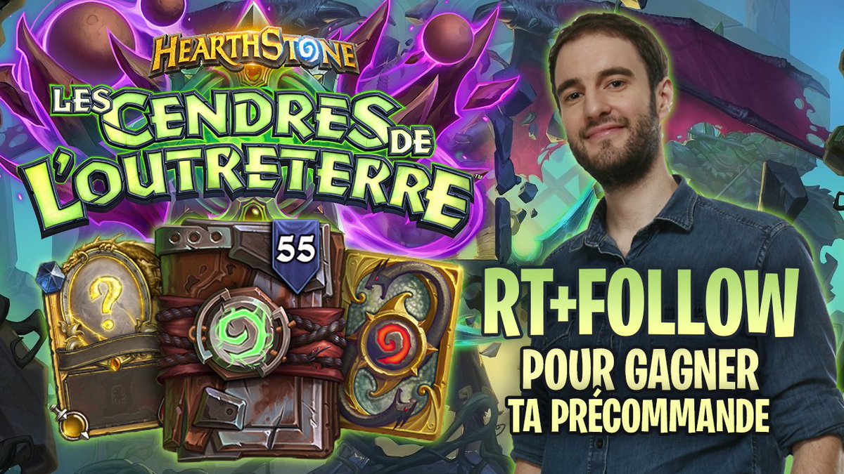 TheFishou's tweet image. Vous avez de la chance d'être vous !! 
Grâce à @hearthstone_fr ,saisie ta chance et gagne une précommande de la nouvelle extension Hearthstone.
Tirage au sort le vendredi 27 Mars. 
Good Luck 😊😊