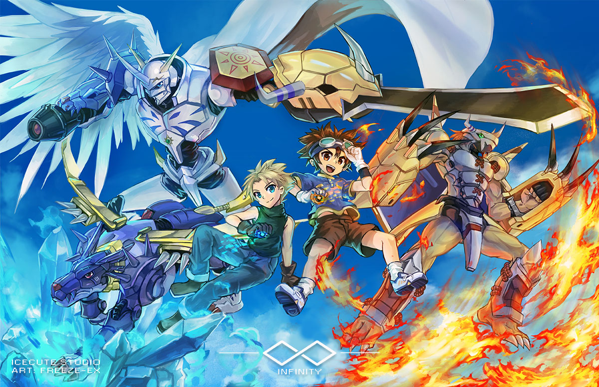 Omegamon version and Omegamon Merciful Mode version, image size:1200x776