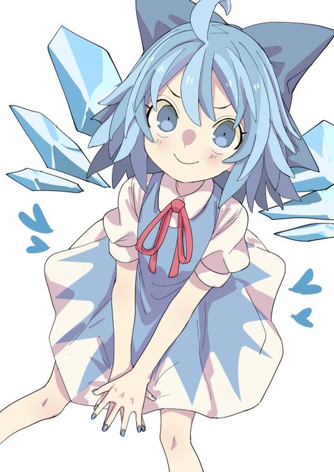 #深夜の真剣お絵描き60分一本勝負 
チルノ～～!!!! 