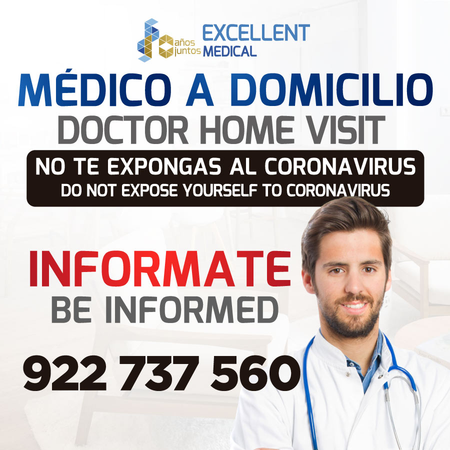 Excellent Medical saca su servicio de médico a domicilio para que no tengas que salir de casa, pide la cita tu mismo aquí bit.ly/3b9V6tk #YoMeQuedoEnCasa