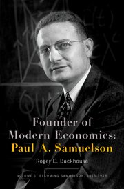 Our 7th book in this list is Roger E. Backhouse’s “Founder of Modern Economics: Paul A. Samuelson”  https://global.oup.com/academic/product/founder-of-modern-economics-paul-a-samuelson-9780190664091?q=Backhouse&lang=en&cc=us #QuarentineLife  #Books  #ReadingList