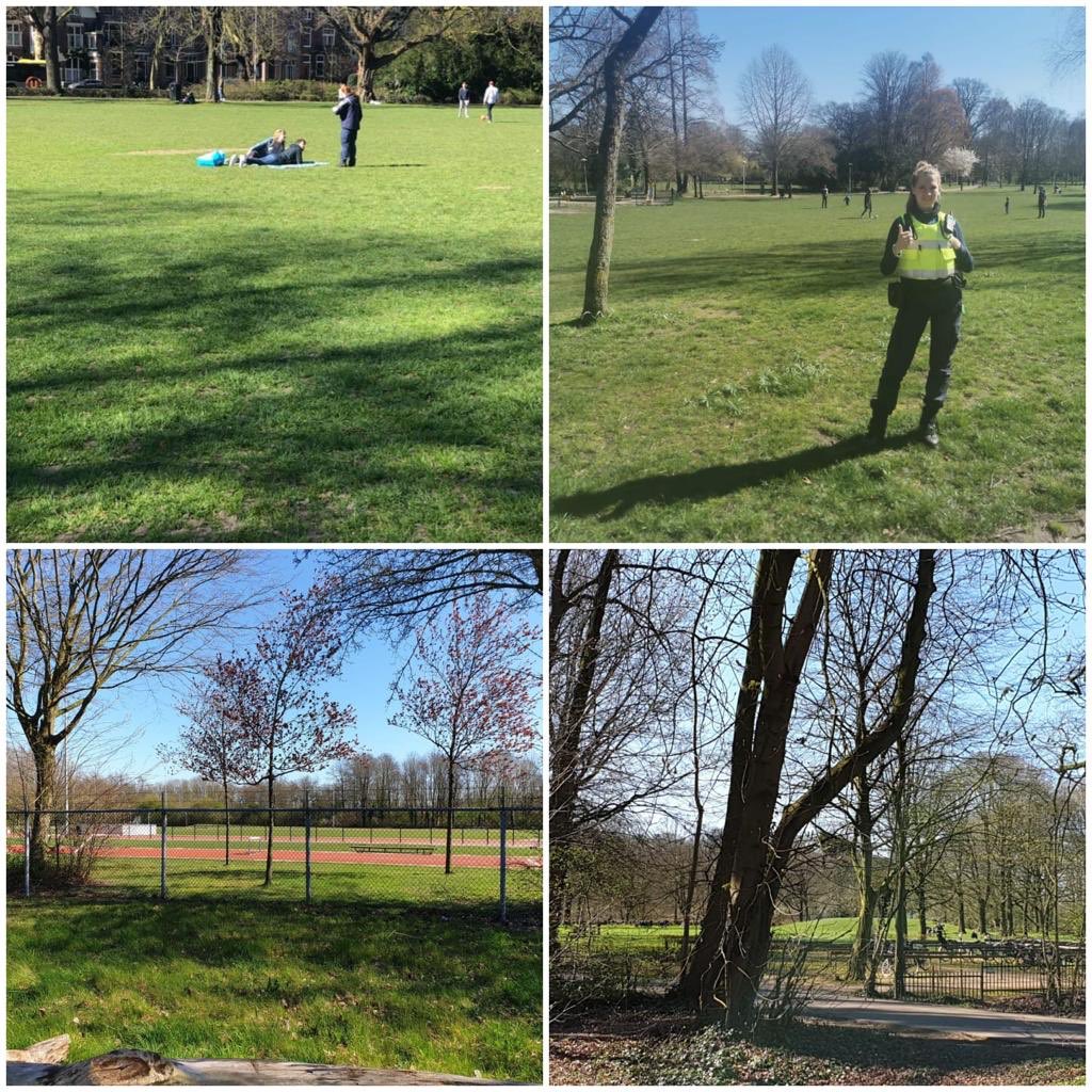 GemeenteUtrecht's tweet image. Onze handhavers gingen vandaag de parken in om mensen te wijzen op het houden van afstand. De meeste mensen hielden zich aan de maatregelen. Help jij ook mee? #houdafstand #stopcorona