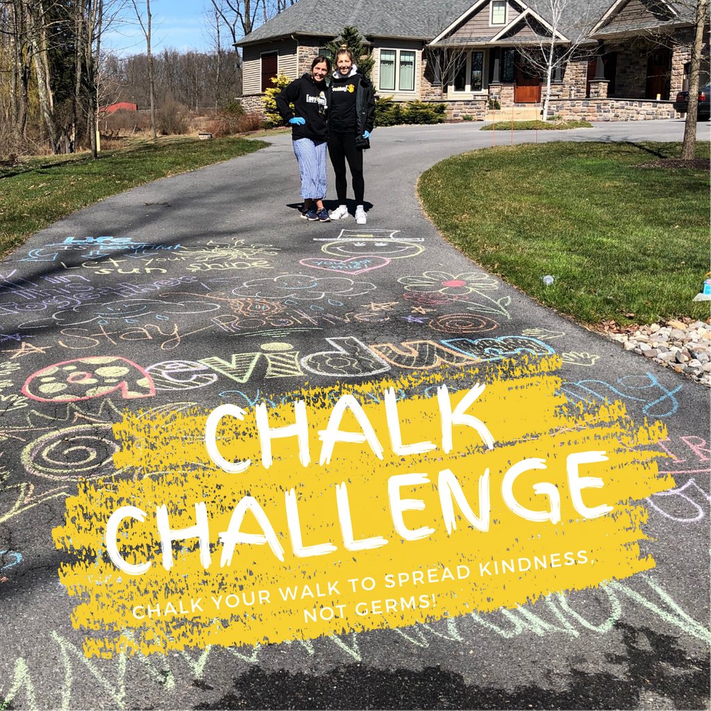 aevidum's tweet photo. AEVIDUM CHALK CHALLENGE GIVEAWAY: Spread kindness during this time of social distancing. Chalk your driveway or sidewalk. Post a pic &amp; enter to win a $25 Visa gift card!

#aevidum #gotyourback #mentalhealth #chalkthewalk #giveaway #covid19 #stayhealthy https://t.co/hFRbtbKMgj