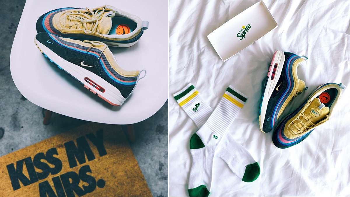 wethenewfr's tweet photo. READY FOR THE AIRMAX DAY 🔥 ➖
La Nike Air Max 97/1 Sean Wotherspoon est disponible sur https://t.co/ExlDmluN6W
📸 vrkvngel
#WETHENEW #AIRMAXDAY

Commande ta paire juste ici : 
https://t.co/R5Qt2621kz https://t.co/mQGASiZaz1