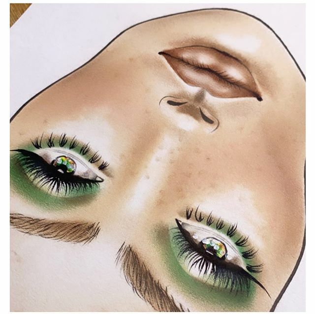 Did you at see @jamesmolloymakeupartist Face Chart Live Demo? Head over to his stories now to watch the full tutorial on how he created this look! Keep your creativity flowing with our face charts available in packs of 15 and 30! And better still they a… ift.tt/2Jcw68B
