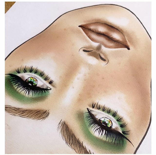 Did you at see @jamesmolloymakeupartist Face Chart Live Demo? Head over to his stories now to watch the full tutorial on how he created this look! 
Keep your creativity flowing with our face charts available in packs of 15 and 30!
And better still they a… ift.tt/2Jcw68B