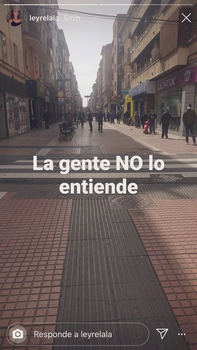 No escribía por aquí, desde hace casi cuatro años. Y será para hacer una protesta, así esta la calle #Delicias en #Zaragoza, todos los días, vergonzoso #QuedateEnCasa joder!!