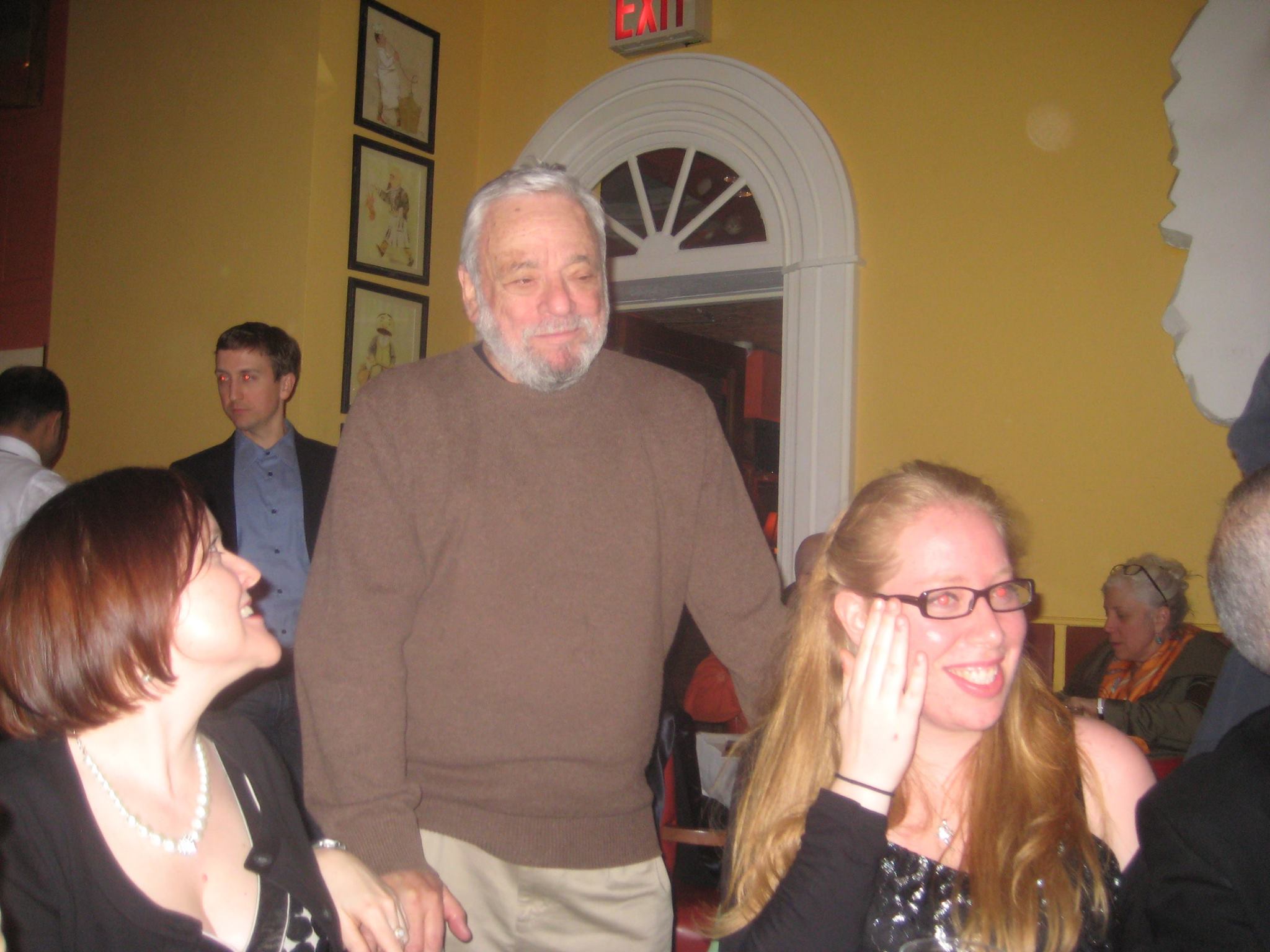 Happy 90th birthday, Stephen Sondheim. Thanks for always standing behind me 100%! 