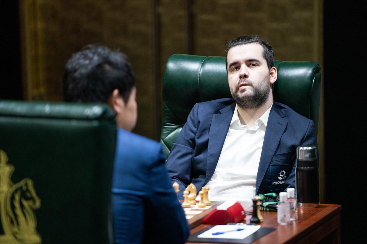 International Chess Federation on X: Ian Nepomniachtchi (@lachesisq) has arrived! #FIDECandidates / X