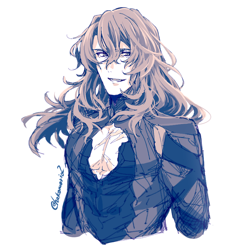 ジークフリートさんと某衣装 ジークフリートさん 新しい衣装どu あぁ ハコモリのイラスト