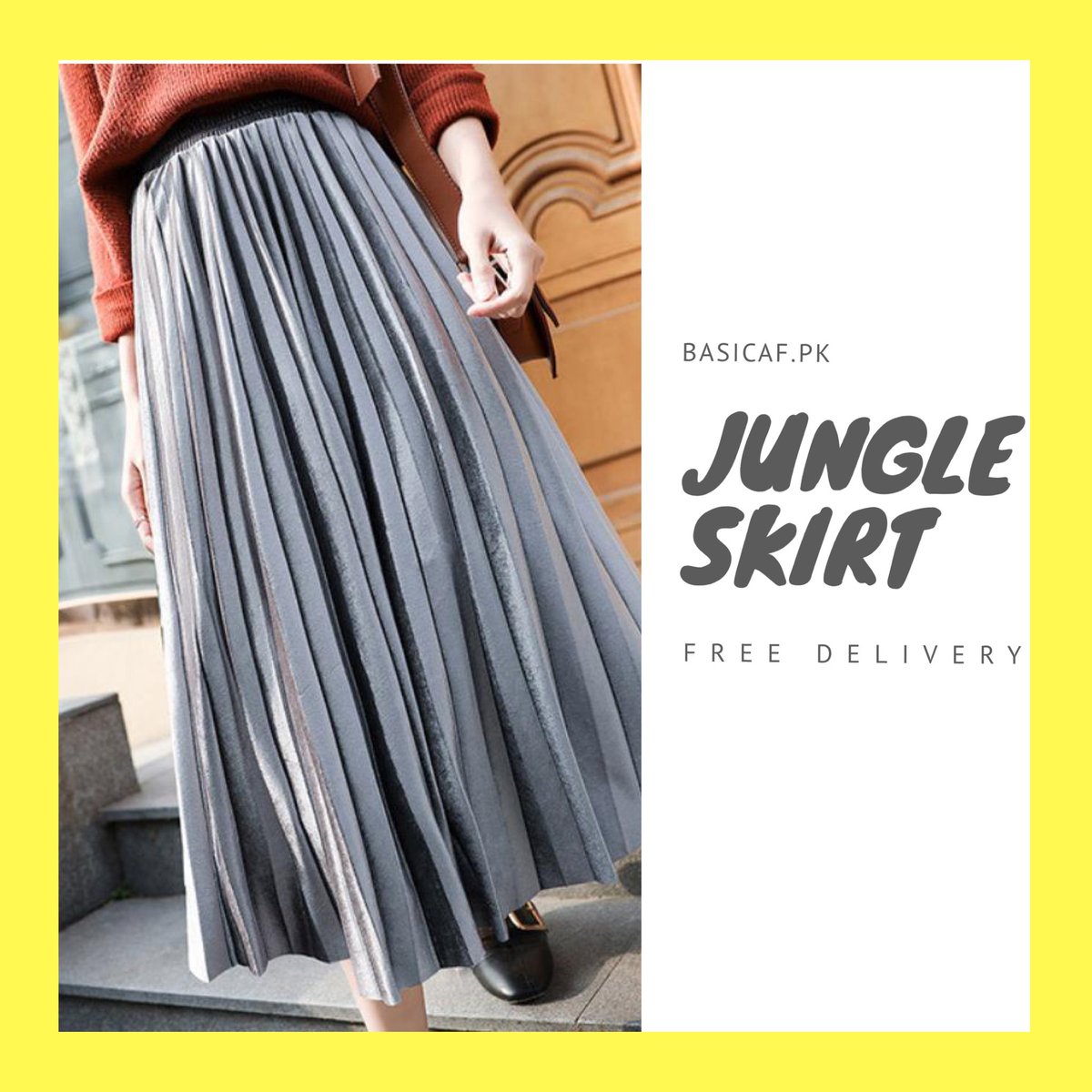 BasicafPk's tweet image. Jungle Skirt ❤️😌
DM TO SHOP ‼️
#basicaf.pk# DM TO ORDER
.
#pakistan#lahore#karachi#bloggers#pakistanifashion#onlineshop#islamabad#hairstyles#followforfollow#wordporn#trendy#hotsales#bloggerpakistan#😌fashion#memes#quotes#fashion#trend#