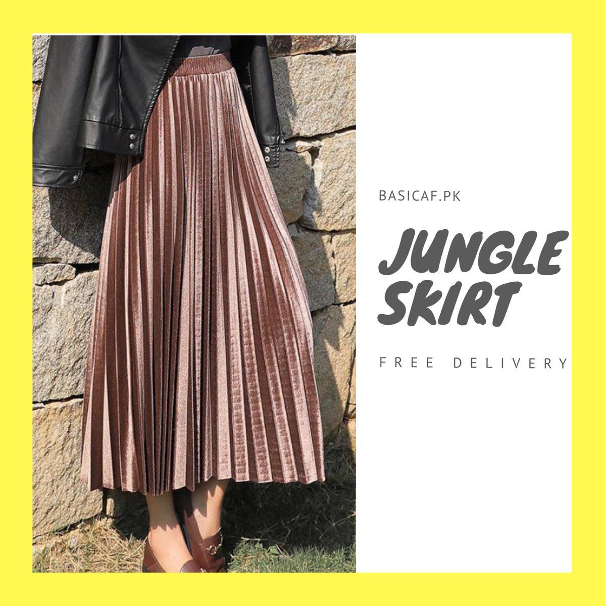 BasicafPk's tweet image. Jungle Skirt ❤️😌
DM TO SHOP ‼️
#basicaf.pk# DM TO ORDER
.
#pakistan#lahore#karachi#bloggers#pakistanifashion#onlineshop#islamabad#hairstyles#followforfollow#wordporn#trendy#hotsales#bloggerpakistan#😌fashion#memes#quotes#fashion#trend#