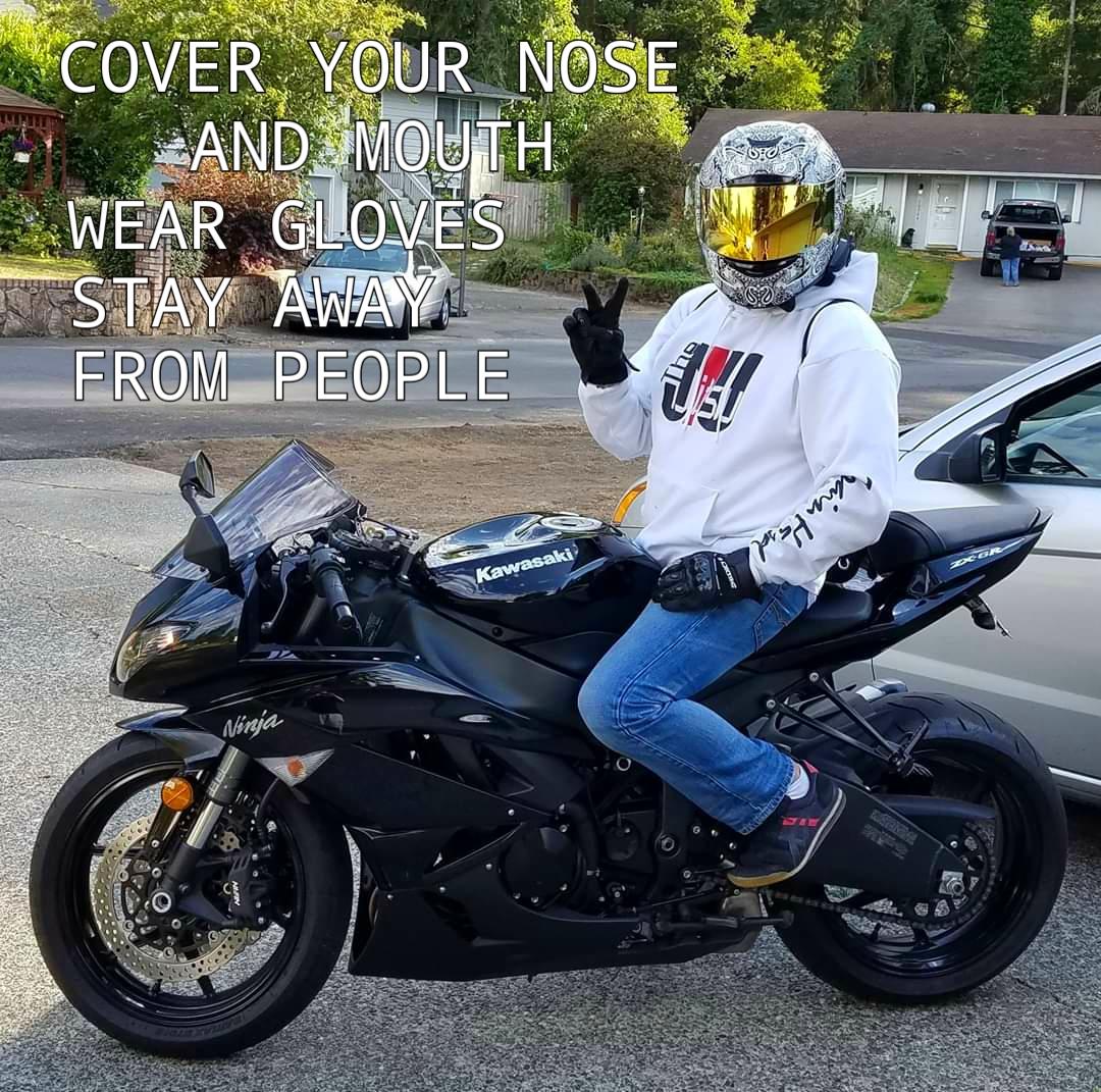 kwadjitsu's tweet image. #COVIDー19 #QuarantineActivities #moto