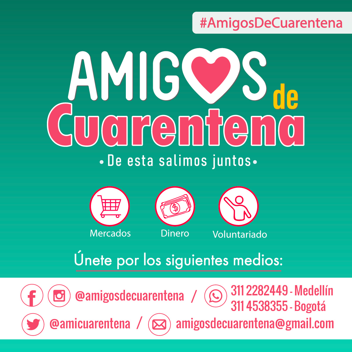 Amigos de Cuarentena tweet media