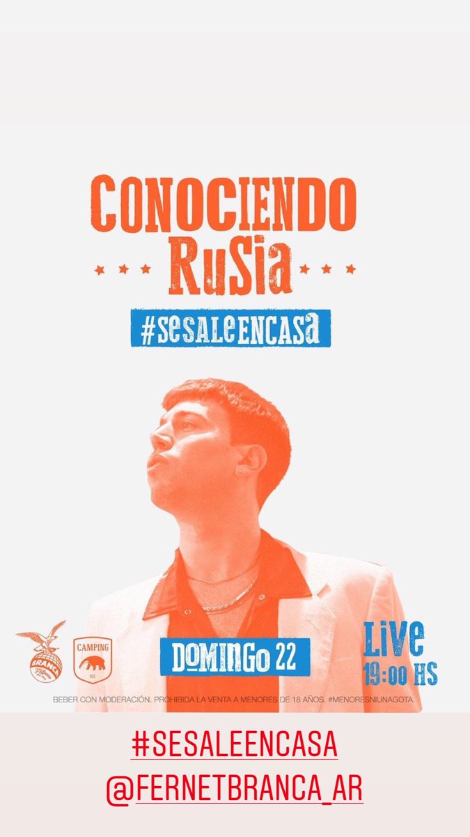 MartinSO's tweet image. Esta noche #sesaleencasa @FernetBrancaARG