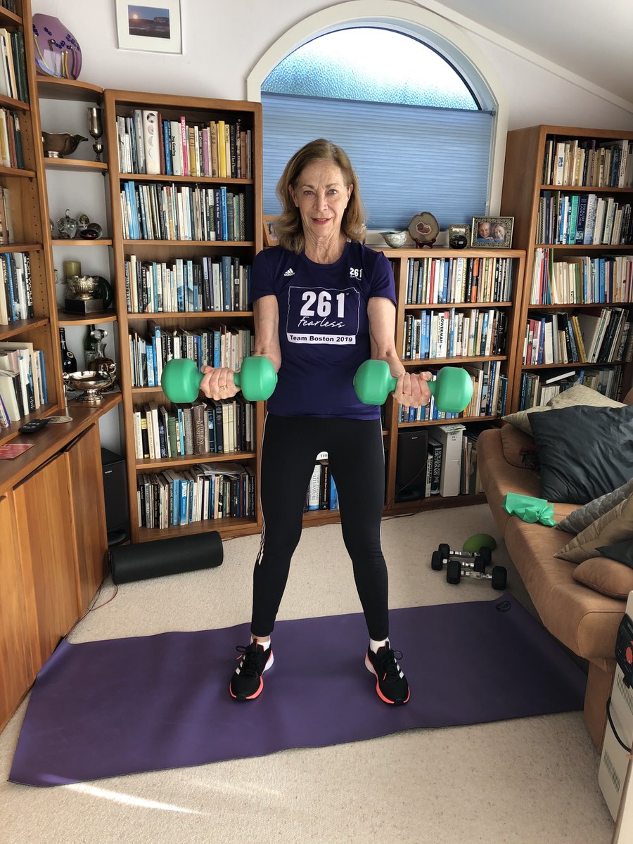 KVSwitzer's tweet photo. Don't take Self-Isolation sitting down! Time to exercise more than ever to bust stress and work on that core that you 'haven't had time' to do before. Join @261Fearless--online all the time if you need a friend or an exercise routine! We are #261fearLESStogether!
#261Fearless https://t.co/A02F4eX8Ww
