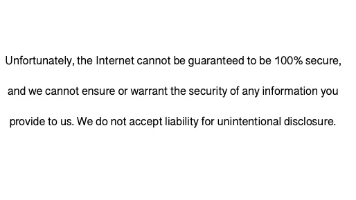 Another great sentence from their privacy policy! The "méchant" (bad) Internet could collect your personal data.House Party doesn't take responsibility for securing its information systems. Regardless, such declaration is unenforceable under GDPR.