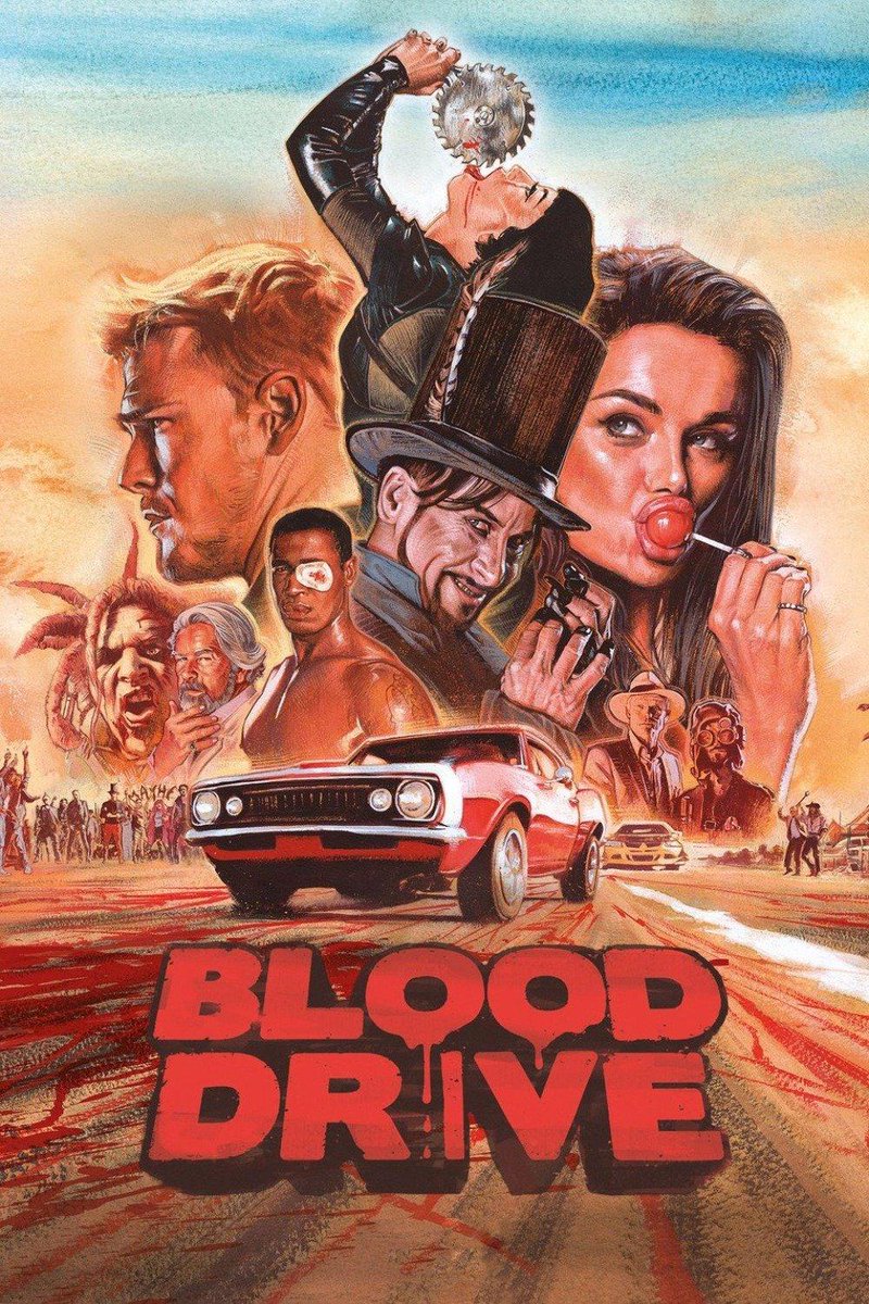 AdamsWorldBlog's tweet photo. If you’re looking for single season shows to binge, I highly recommend #DeadlyClass and #BloodDrive. https://t.co/h0mLcpM0zv