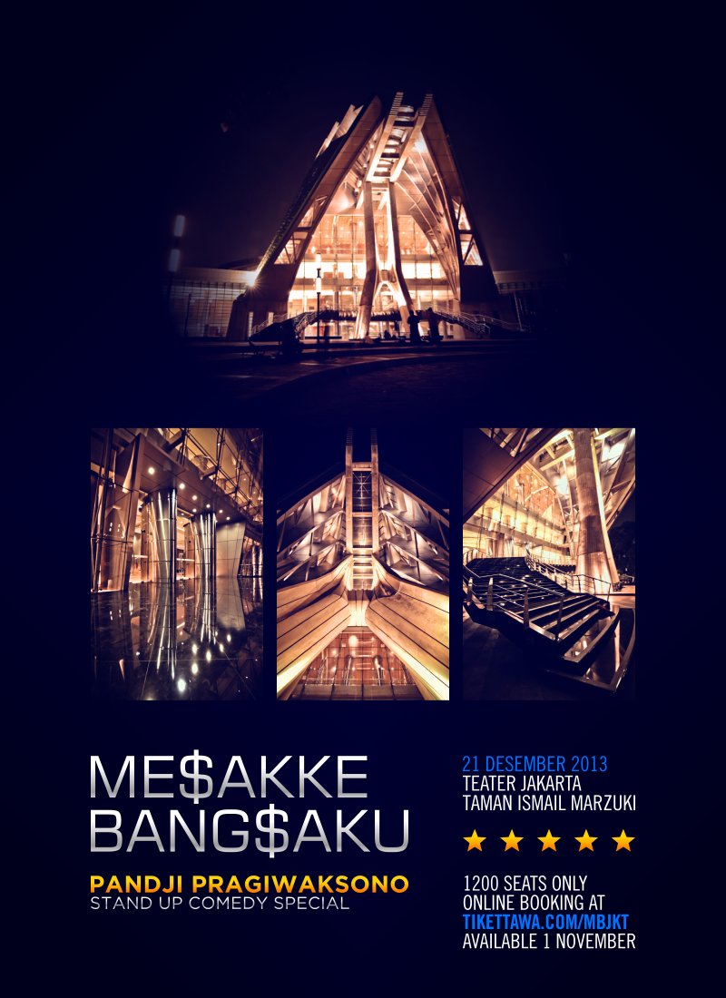 16. Me$akke Bang$aku (a stand up special by Pandji Pragiwaksono)It's his 3rd time touring but i feel that this one is his 'true' take off. Pandji (as always) is insanely funny, insightful and punchy with hard-hitting truth. Truly one of a kind comic.