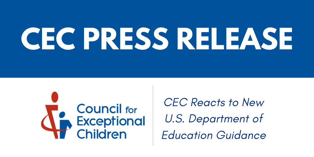 The U.S. Department of Education released a NEW Supplemental Fact Sheet reaffirming the rights of students under federal special education law and providing additional guidance around extending IDEA timeframes during COVID-19: ow.ly/MsTQ50ySnbe